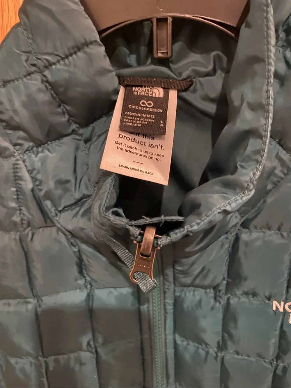 NWT The North Face Deep Nori Thermoball Insulated Vest- Men's Size M OR L